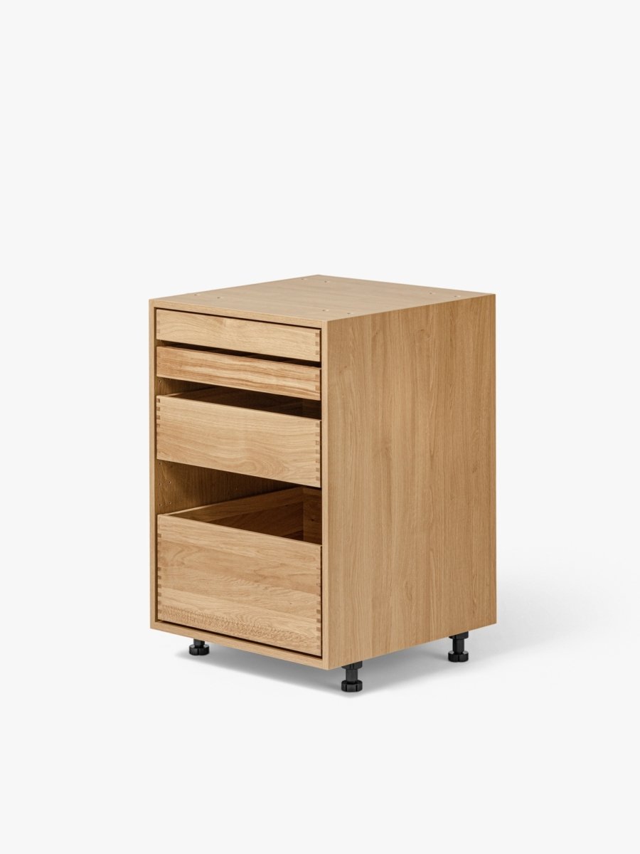 Adaptable oak kitchen cabinet frames | amadlo